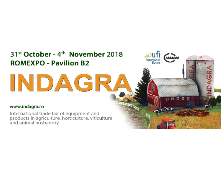 “МАДАРА АГРО" ЕООД беше на  изложението INDAGRA 2018 в Букурещ, Румъния!