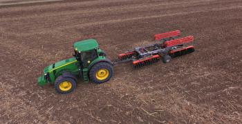 Trailed x-offset disc harrow "Master"